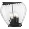 Z-Lite Davina 3 Light Outdoor Post Mounted Fixture, 10in. W x 114.25in. H, Black 5016PHMR-519P-BK - alternate 2